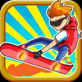 couverture jeu vidéo A Hover-board Dash PRO : Full Futuristic Skateboard Version