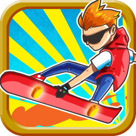 couverture jeu vidéo A Hoverboard Racer - eXtreme Futuristic Skateboard Games