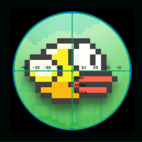 couverture jeu vidéo A Hunting Adventure Bird Revenge Sniper Game Flappy Edition