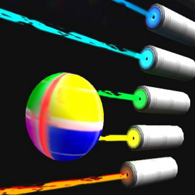 couverture jeu vidéo A Laser Pointer Ball - Tilt and Don't fall or you lose !