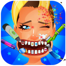 couverture jeux-video A Little Dentist Superstar Salon - Free Kids Games