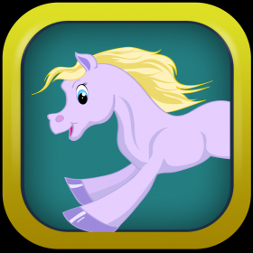 couverture jeu vidéo A Little Virtual Pony Run Story - My Cute Pet Baby Horse Race Day - Full Version