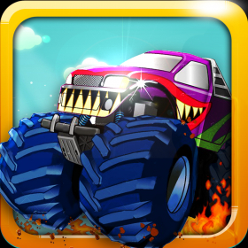 couverture jeu vidéo A Mad Monster Trucker