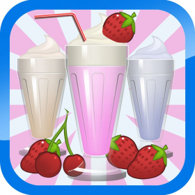 couverture jeu vidéo ` A Milkshake Smoothie Mixer - Frozen Dessert Food Creation Free