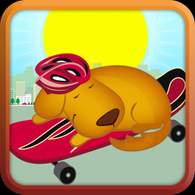 couverture jeu vidéo A Pet Dog Skater - Challenge Animal Adventure