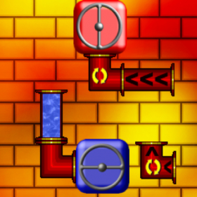 couverture jeu vidéo a Pipe Puzzle Touch ! - Rotate Water Pipe !