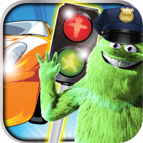 couverture jeu vidéo A Police Vs. Traffic - Chase City rue smash léger signaux