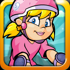 couverture jeu vidéo A Pretty Girl BMX Bike Race Pro