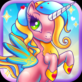 couverture jeu vidéo A Pretty Little Unicorn: My Flying Tiny Princess Free