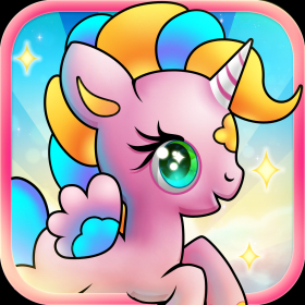 couverture jeu vidéo A Pretty Little Unicorn: My Pet Horse PRO