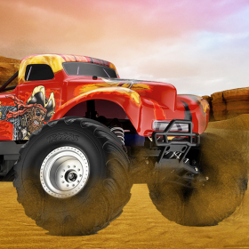 couverture jeux-video A Real Monster Desert Truck Racing