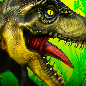 couverture jeu vidéo A Rex Rampage 3D PRO - Dangerous Dinosaurs Walking &amp; Run-ning to Destroy &amp; Devour Everything!