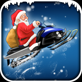 couverture jeu vidéo A Santa Claus Christmas Run – Pro HD Racing Game
