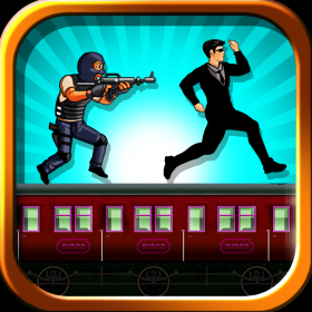 couverture jeu vidéo A Secret Agent Assassin's Dash - Cool Train Surfer Action Craze