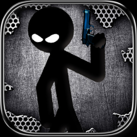 couverture jeux-video A Sketchman снайпер герой Run - Stickman сделать их снимать !
