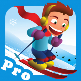 couverture jeu vidéo A Ski Safari With Snow Surfer - An Ultimate Slopes Snow Racing Challenge (Pro)