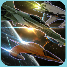 couverture jeu vidéo A Space Jet Alien Run FREE