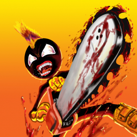 couverture jeux-video A Stickman Chainsaw Attack - eXtreme Mutant Mayhem Death Edition