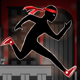 couverture jeu vidéo A Stickman Roof Top Run PRO - Full Sprint Version