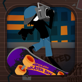 couverture jeux-video A Stickman Skater Boy - eXtreme Stunts Skate Park Edition