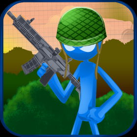 couverture jeux-video A Stickman Soldier At War - Full Combat Assault Version