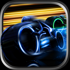couverture jeu vidéo A Super Fast Neon Bike Race 2020