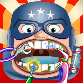 couverture jeu vidéo A Superhero Dentist - Bad Evil Teeth With Braces Edition