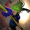 couverture jeu vidéo A Superhero Girl Rope Swinging - City This Dusk Till Dawn And Fly Game