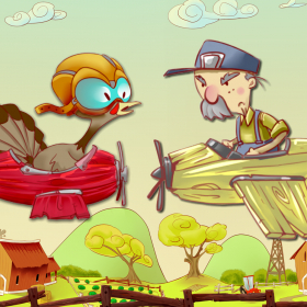 couverture jeu vidéo A Thanksgiving Day Farm War - Escape The Feast!