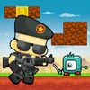 couverture jeu vidéo `` A Tiny Commando - Strike Trooper Monster