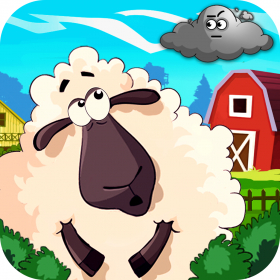 couverture jeu vidéo A Tiny Sheep Virtual Farm Escape the Clouds Game