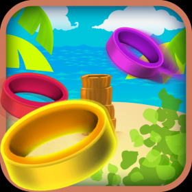 couverture jeu vidéo A Tropical Beach Ringtoss : Family Vacation Game - Free Version