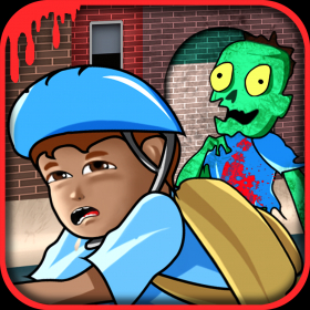 couverture jeu vidéo A Zombie Bike Escape – HD Runner Game