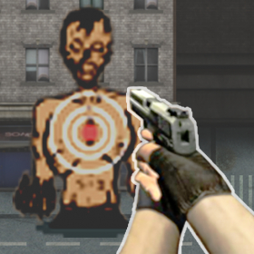 couverture jeu vidéo A ZOMBIE GUN