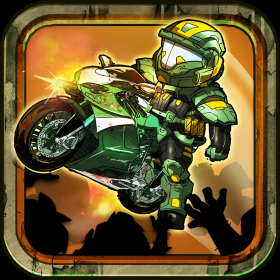 couverture jeu vidéo A Zombie Motorcycle Contract: Shooting Highway Racing Free