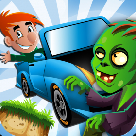 couverture jeu vidéo A Zombie Road Climb: Temple Car Racing Free