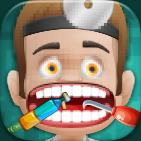 couverture jeu vidéo Aaah! Clumsy dentiste de Tiny Fix My Teeth fou! - PRO Jeunesse Édition