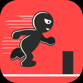 couverture jeu vidéo Aaron! Don't Dies - Doodle Line Runner & Touch to Jump