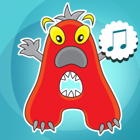 couverture jeu vidéo ABC premiers mots! Jeu de l'alphabet pour les enfants: les noms et la prononciation de Courrier en anglais. Écouter, apprendre,