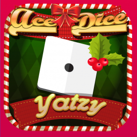 couverture jeu vidéo Ace Dice Yatzy Pro: A Classic Dice Strategy Board Game (Christmas Edition)