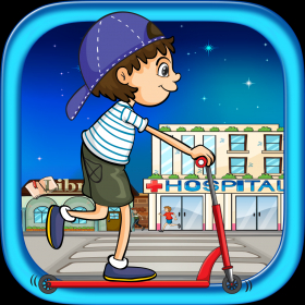 couverture jeu vidéo Ace Street Scooter for Kids - A Fast Turbo Highway Racing Madness