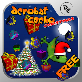 couverture jeu vidéo Acrobat Gecko Christmas Free