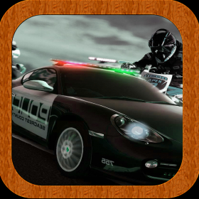 couverture jeu vidéo Action Cop Chaser - Midnight Nitro Police Patrol Racing