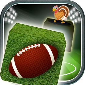 couverture jeu vidéo Action de grâces Défi - Empilez les oiseaux rôtissage payé