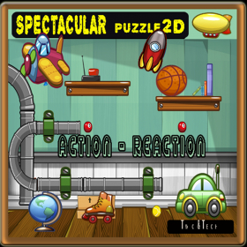 couverture jeu vidéo Action Reaction Room Puzzle2D