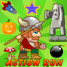 couverture jeu vidéo Action Run