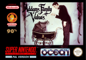 couverture jeu vidéo Addams Family Values
