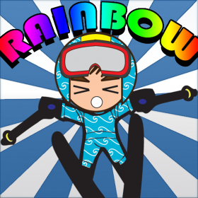couverture jeu vidéo Addictive SKI:Rainbow Star