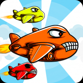 couverture jeu vidéo Adrenaline Crush - Cartoon Pilote D'avion dans le Ciel