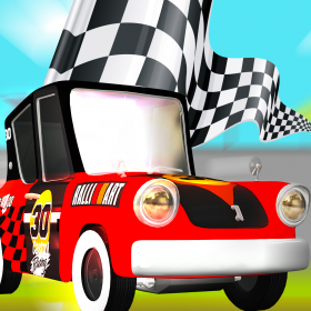 couverture jeu vidéo Adrenaline Mini Speed Fast Racing: Classic Turbo Pursuit Pro